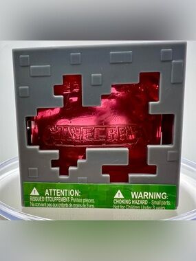Boxed Pink Minecraft Jelly Cubes Squishy Fidget Cube 🩷